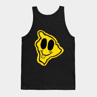 Hawaii Happy Face with tongue sticking out Tank Top